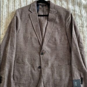 NWT Banana Republic Men's Brown Houndstooth Blazer